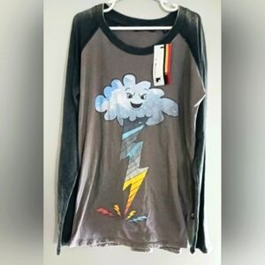 LA Minatura NWT kids size 12 Cloud Raglan tee